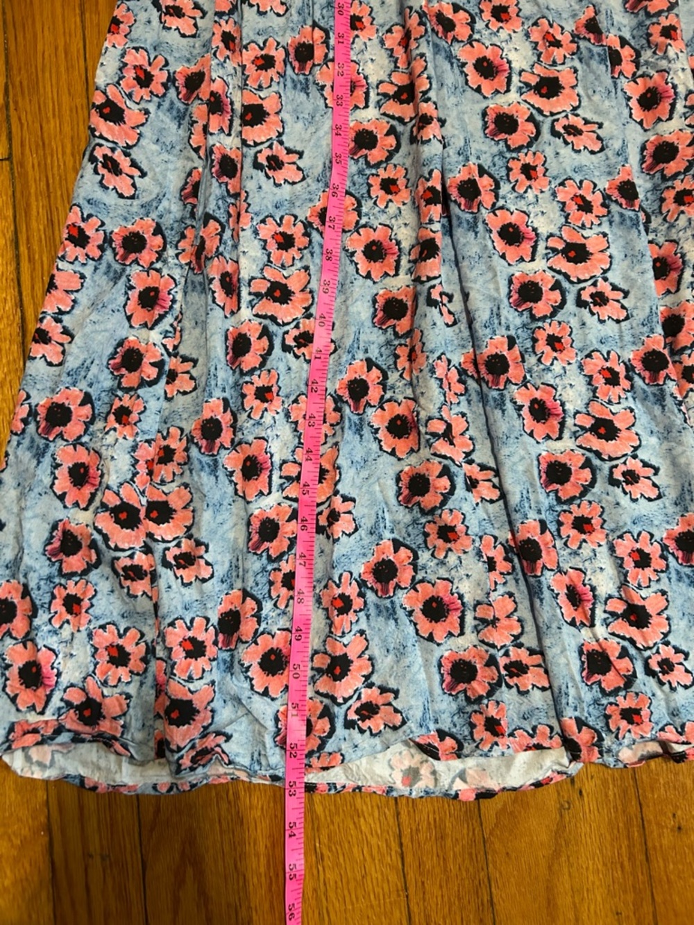 Sonnet James A Play Dress Watercolor Floral Multicolor Pockets Dress Size XXL - Picture 7 of 12